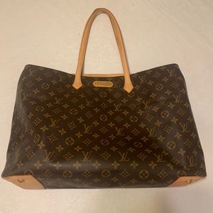 Louis Vuitton large tote bag purse